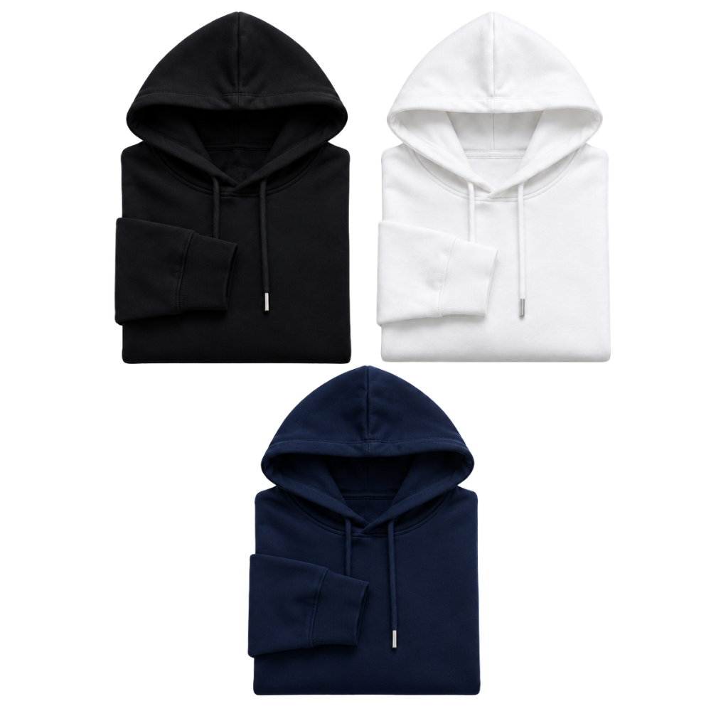 Classic Cotton-blend Hoodie. - Custom Premium Apparel | KARDHAR