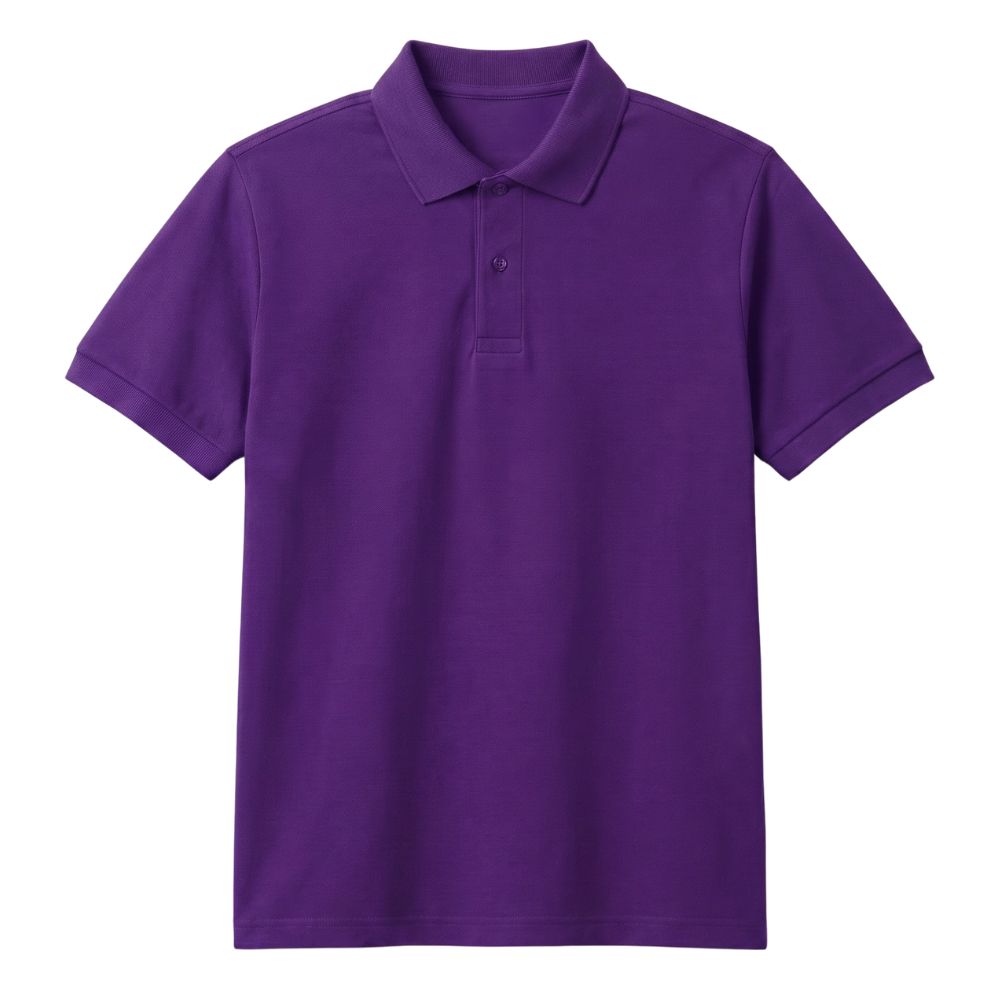 POLO T SHIRT- MATTY COTTON - KARDHAR Custom Apparel View 9