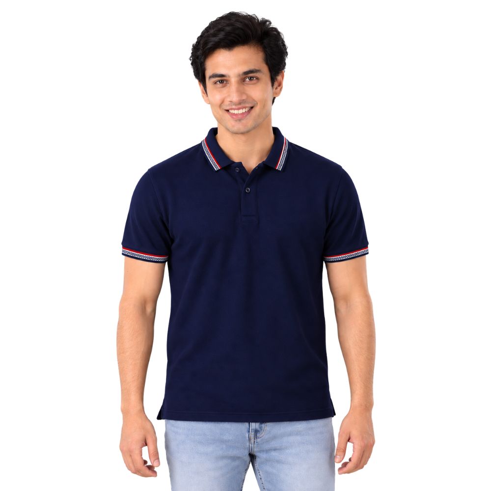 POLO T SHIRT - JAQUAR 100% SAP POLYESTER - KARDHAR Custom Apparel View 3