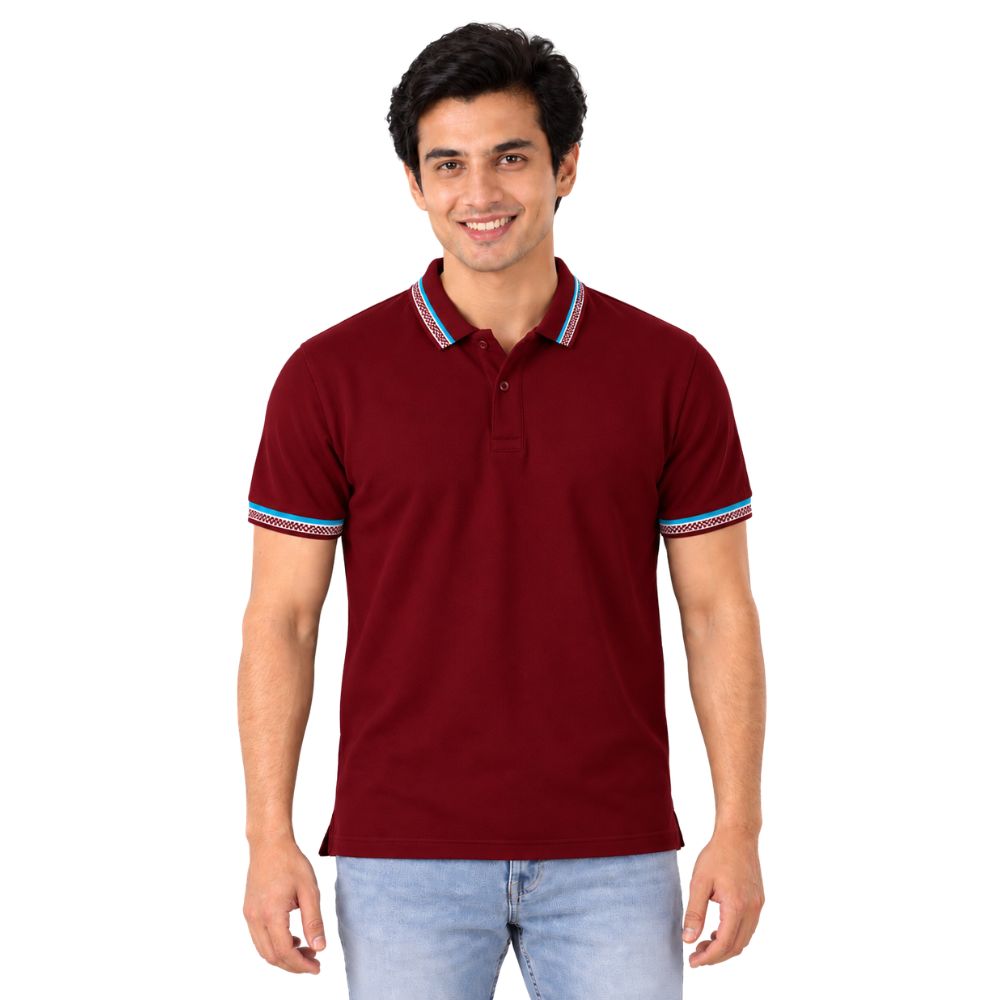 POLO T SHIRT - JAQUAR 100% SAP POLYESTER - KARDHAR Custom Apparel View 5