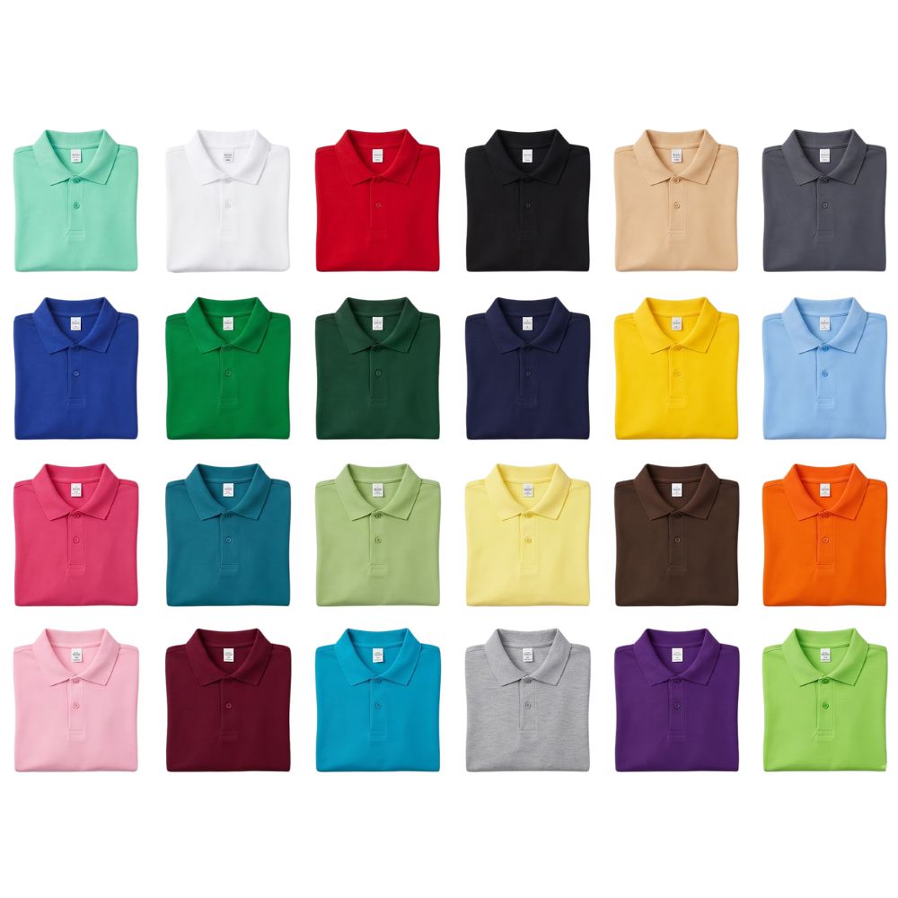 Polo T Shirt- Matty Cotton - Custom Premium Apparel | KARDHAR