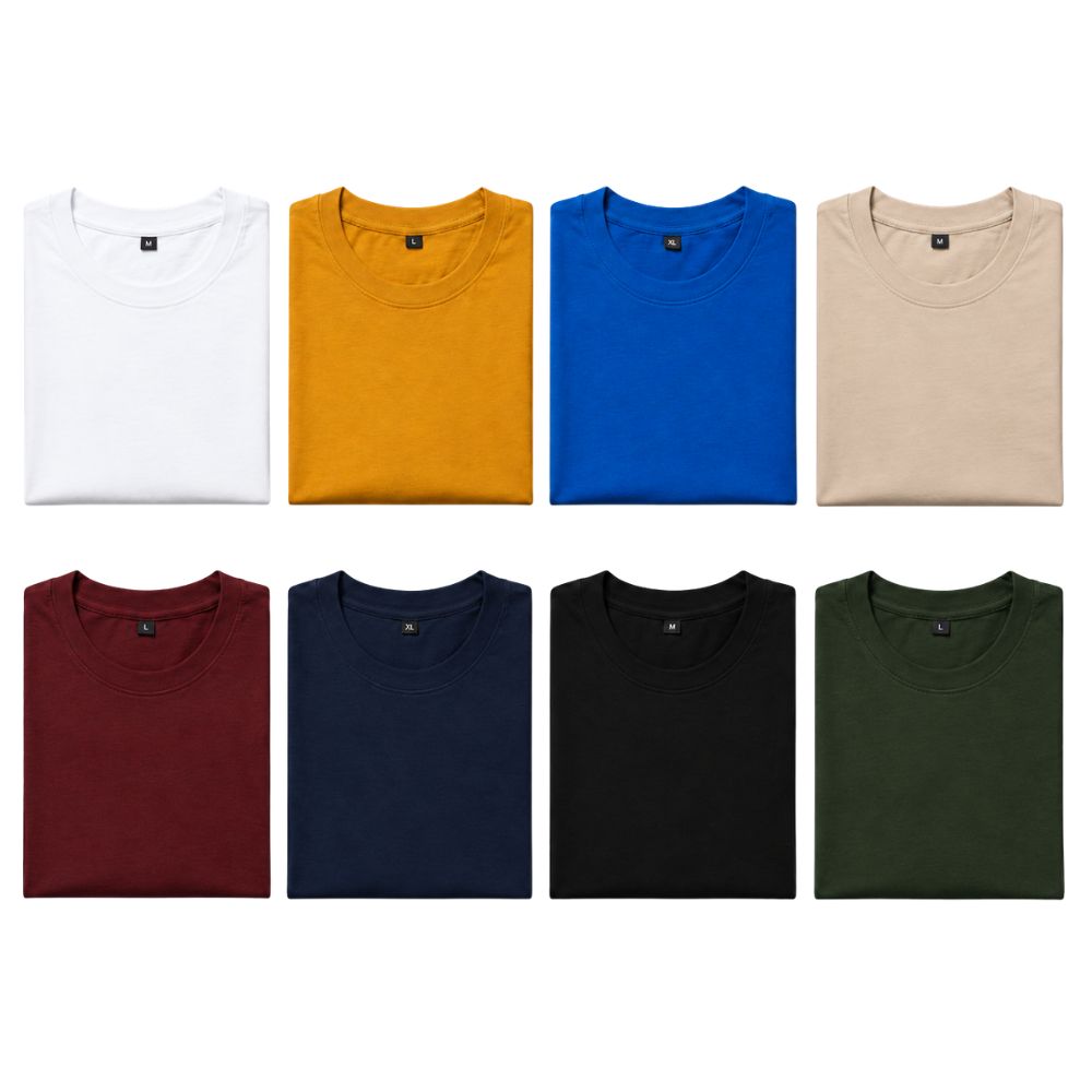 Regular Fit T Shirt- 100% Cotton T Shirt - Custom Premium Apparel | KARDHAR