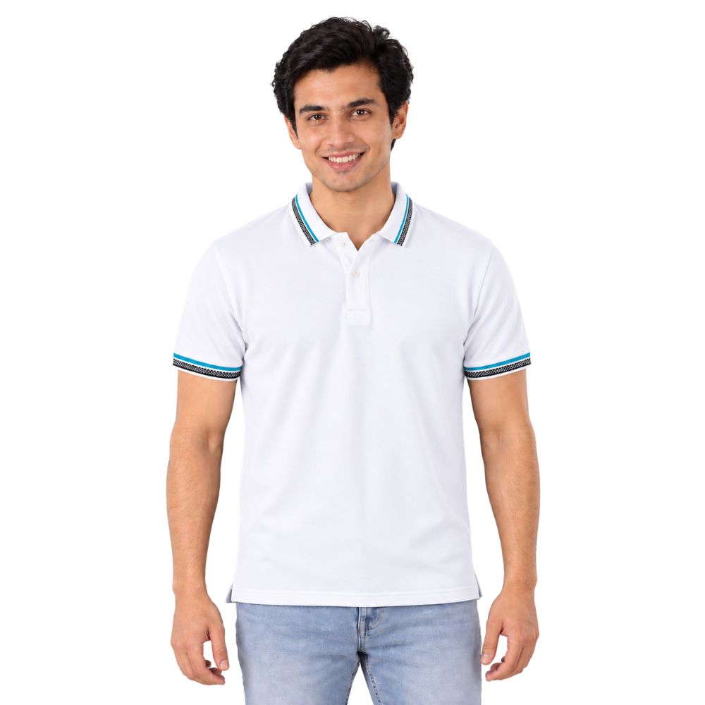POLO T SHIRT - JAQUAR 100% SAP POLYESTER - KARDHAR Custom Apparel View 2