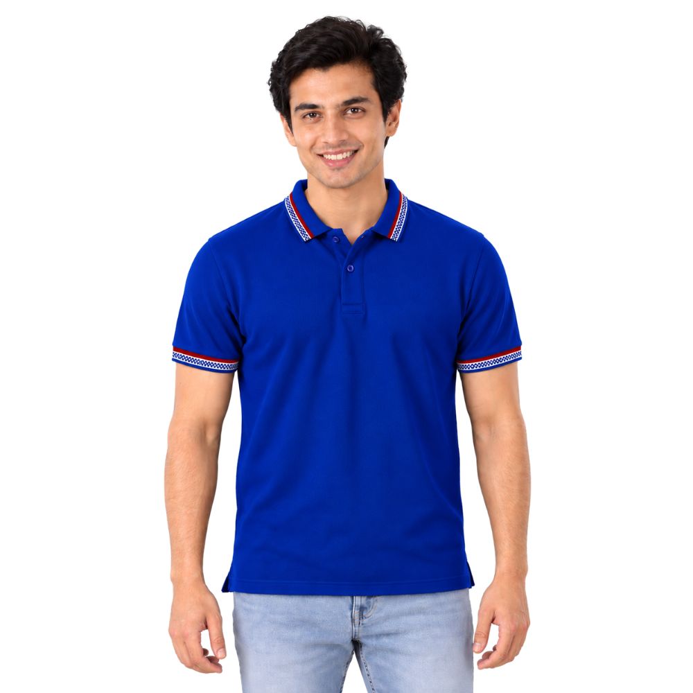 POLO T SHIRT - JAQUAR 100% SAP POLYESTER - KARDHAR Custom Apparel View 4