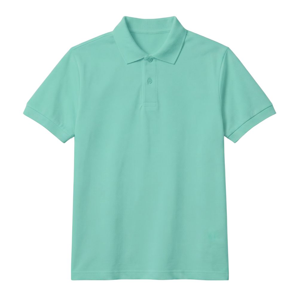 POLO T SHIRT- MATTY COTTON - KARDHAR Custom Apparel View 2