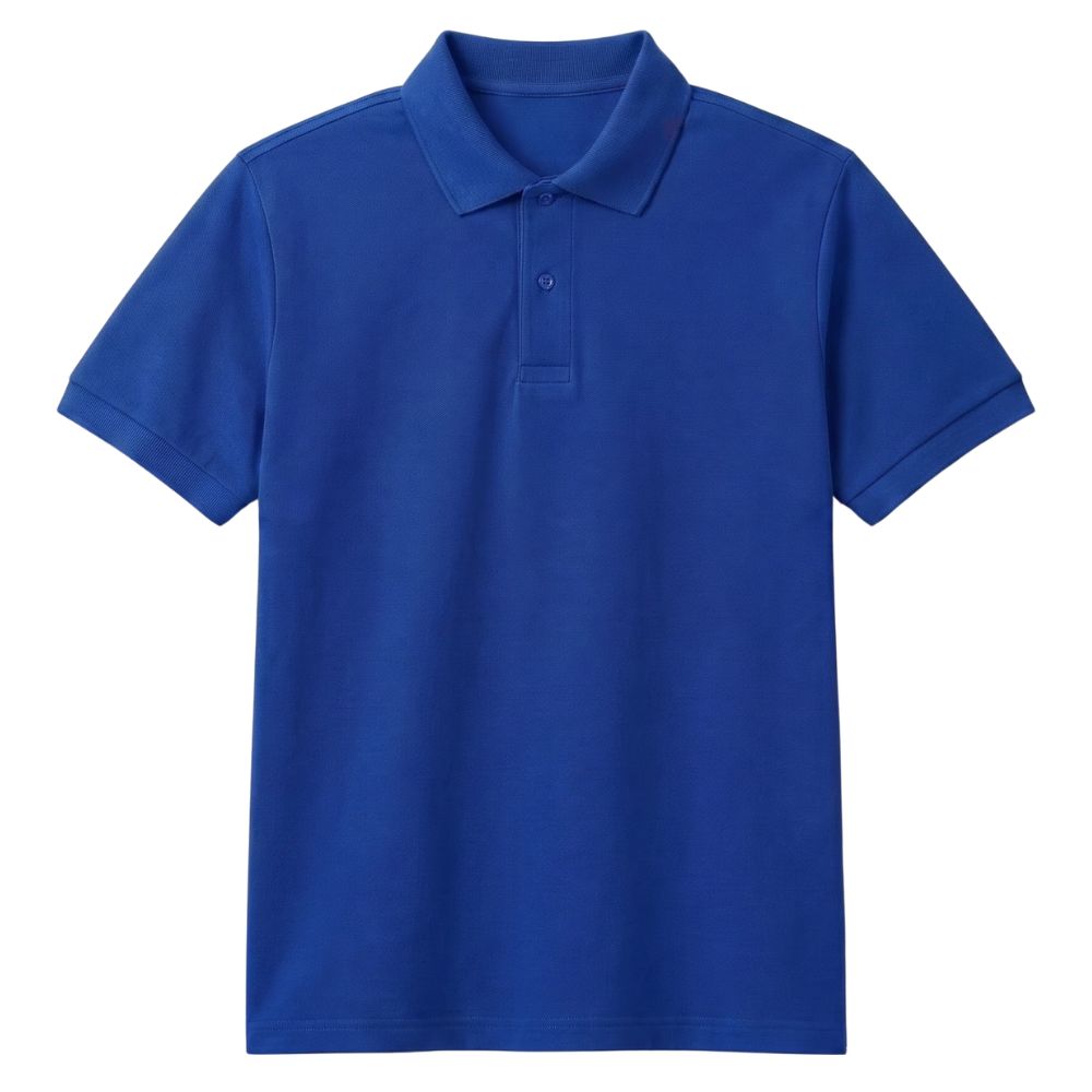 POLO T SHIRT- MATTY COTTON - KARDHAR Custom Apparel View 4