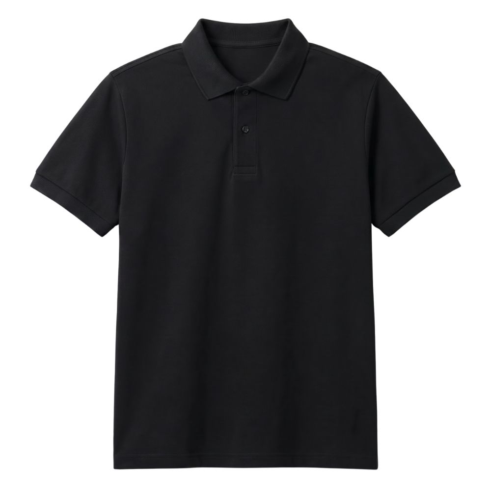 POLO T SHIRT- MATTY COTTON - KARDHAR Custom Apparel View 3